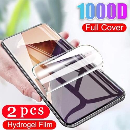 2/1Pcs phone screen protector for Samsung Galaxy s20 FE note 20 Ultra 10 s10 lite s10e 9 8 s9 s8 plus s7 hydrogel film Not Glass