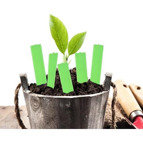 20pcs Plastic Nursery Markers Label Reusable Garden Flower Pot Seedling Labels Classification Accessories Garden Supplies