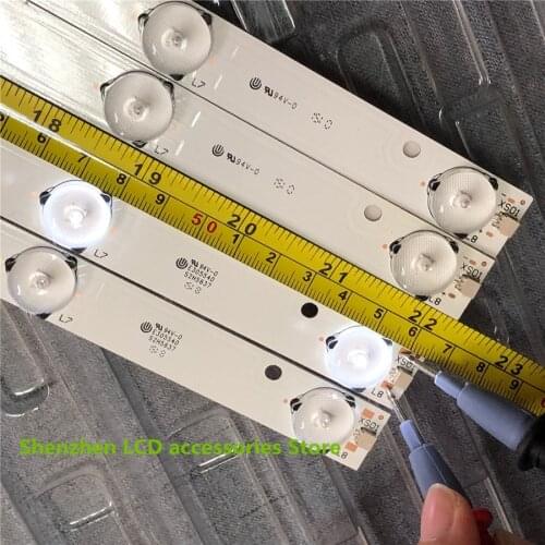 8Pieces/lot for 32 inch LT-3298D LCD TV backlight bar DLED32HD2X8 0004 005 564mm 8leds 100%new