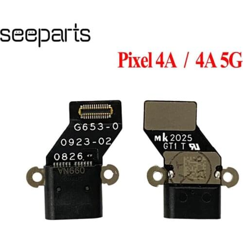 For Google Pixel 4A 5G Charging Connector Charger Port Dock Plug Connector Board For Google Pixel 4A Charging Port Flex Cable