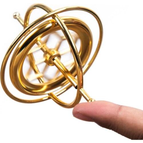 5 colors childrens Self-balancing Gyroscope Anti-gravity Decompression Educational Toy Finger Gyroscope brain game for kids