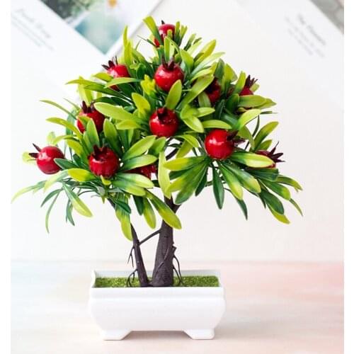 Bonsai Simulation Artificial Pot Plant Home Office Fake Pine Tree Decorations