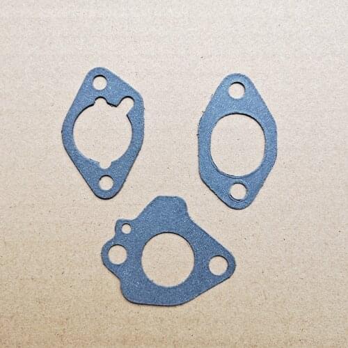 3-piece gasket set for Robin Subaru EX17 EX21 engine motor water pump carburetor gasket parts replacement