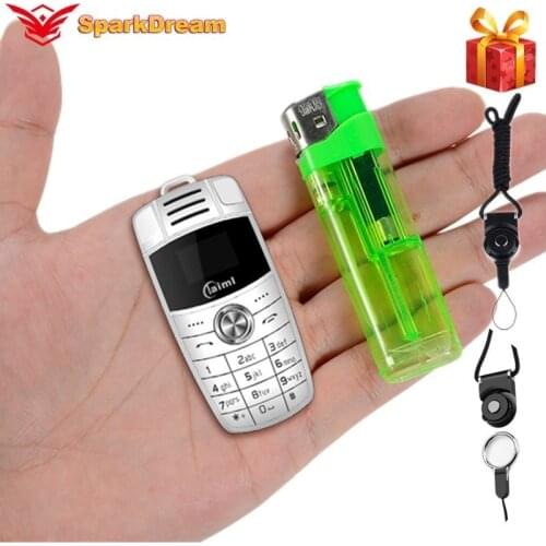 Mini Keychain X6 Small Mobile Phone Dual Sim Magic Voice Bluetooth Dialer Mp3 Recorder Children Mini Car Key Cell Phone