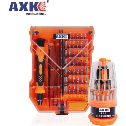 AXK 35 in 1 Screwdriver Set Home Useful Multi Tool Multi-Bit Tools Repair Torx Screw Driver Screwdrivers Kit Hand Tools