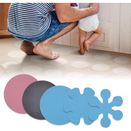 Bathroom Slip Transparent Non-Slip Tape Anti-Slip Strips Shower Stickers Square Round Snowflake S-shaped Antiskid Sticker