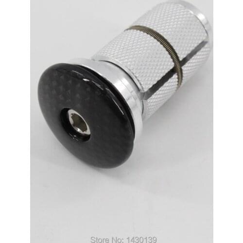 New OEM bicycle headsets size adjustment Locking device with carbon top cap bike headsets swell hanging nut with cover Free ship