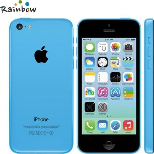 Apple iPhone 5C Original Unlocked IOS GPS WIFI Dure Core 4.0 Screen 8GB/16GB/32GB Storage iPhone5c Cellphone