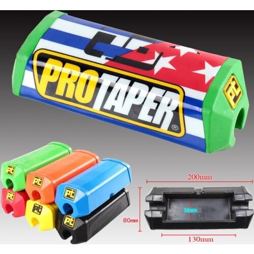 Pro Pt Taper Handlebar Pads Square Fat Bar Cheat Pad Handlebar Protector Chest 22cm/28cm Pit Dirt Bike Motorcross