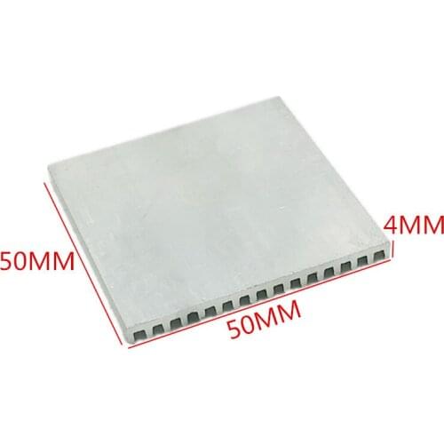 5pcs High quality IC Heatsink 50*50*4MM PCB Cooling aluminum profile aluminum sheet aluminum heatsink for Electronic Components