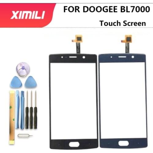 5.5 inch DOOGEE BL7000 Touch Screen Glass 100% Guarantee Original New GlassPanelTouch Screen For BL7000 + tools+Adhesive