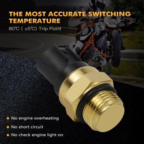 Radiator Cooling Fan Thermo Switch For Husqvarna 701 Supermoto/Enduro 2016-2021 701 Supermoto/Enduro 2016-2021