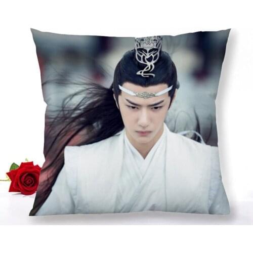 Custom UNIQ YiBo Zipper Pillowcase Home Decoration Satin Fabric Square Pillowcase 40x40cm 60x60cm Bedroom Pillow Cover 1.15
