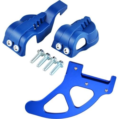 Rear Brake Disc Protector WP Fork Leg Shoe Guard Cover for KTM SXF SX XC XCF 125 250 350 450 2015-2019 For Husqvarna FE TE TC FC