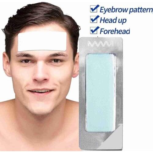 1pcs Mens Wrinkle Stickers Forehead Line Removal Skin Pad Firm Lift Wrinkle Care Skin Anti Pad Sticker Mask