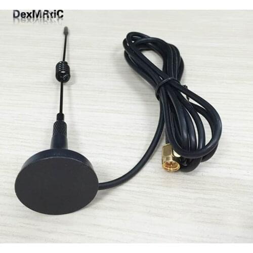 2.4Ghz 3dbi sucker wif antenna with magnetic base extension cable 1.5m SMA male connector #1