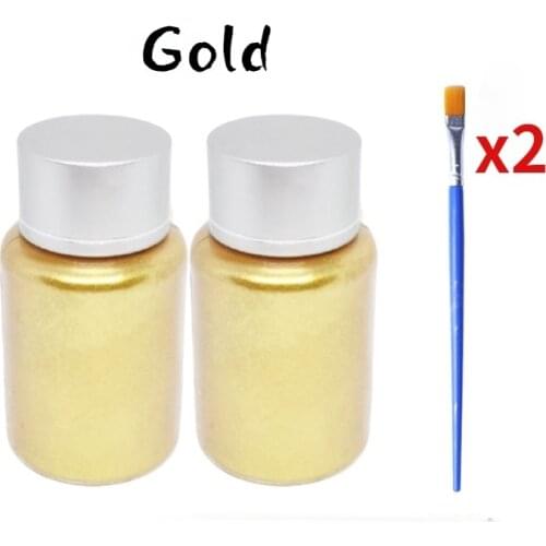 20g Edible Gold Powder Handmade Chocolate Fondant Cake Baking Decoration Arts Food Grade Gold Glitter Powder Baking Ingredients