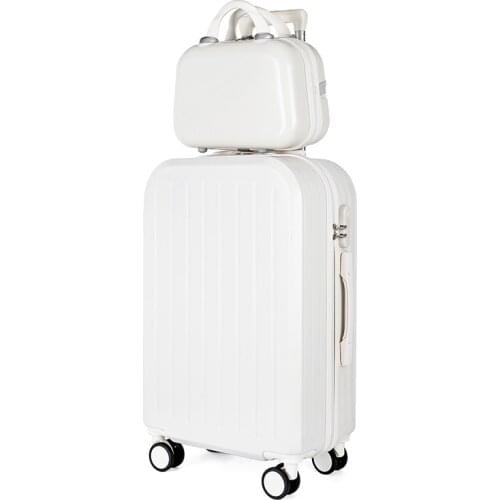 2021 picture and mother bag all white large luggage UG078-03416