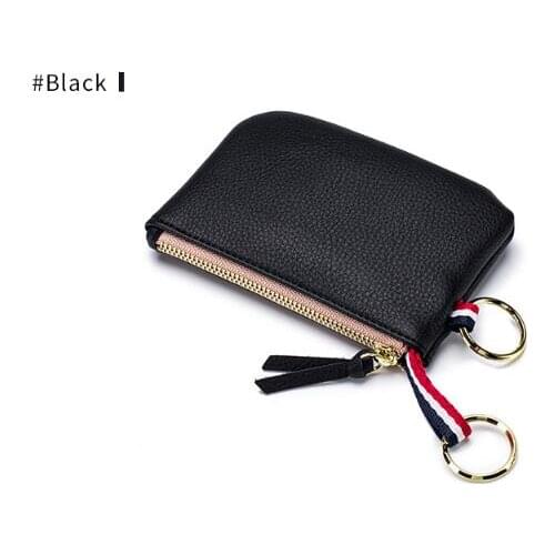 Free Shipping Soft Leather Zero Wallet Female Mini contracted multi-function bales ultra-thin coin purse car keys