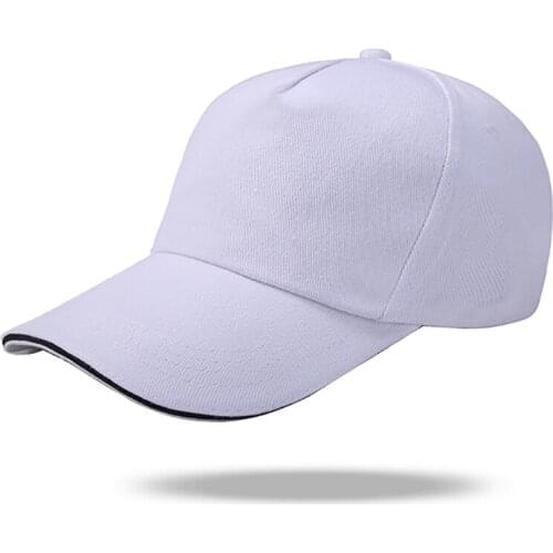 Baseball cap constant shape adjustable peaked cap cotton 7×7 super thick yarn card five-piece cap H122