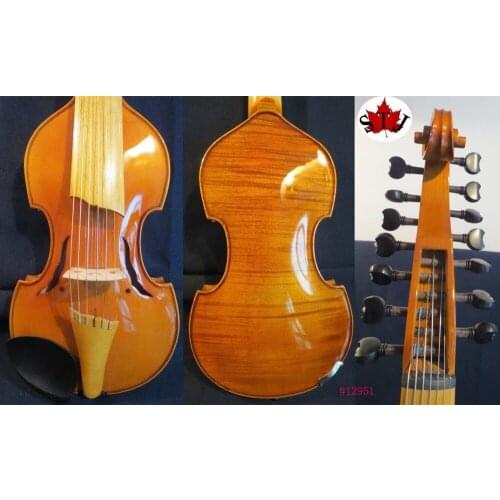 SONG brand 7*7 strings 14" Viola d'Amore, 14 strings 4/4 violin good sound 12951