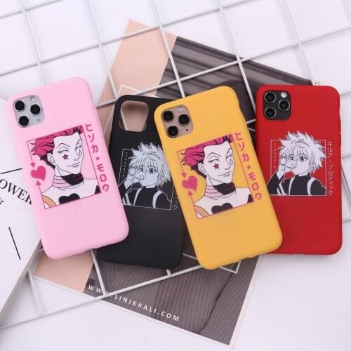 Anime Hunter X Hunter Coque Case for iPhone 12 Mini 11 Pro X XS Max XR 8 7 6 6s Plus Soft Protect Phone Cover