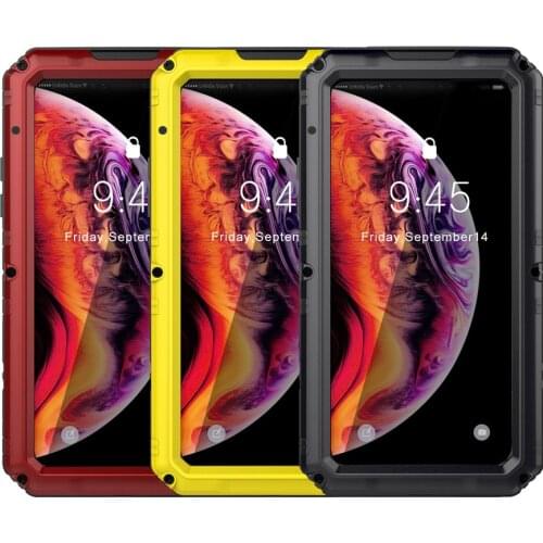 Doom Armor IP68 Waterproof Shockproof Heavy Duty Hybrid Tough Rugged Metal Case for iPhone 11 11Pro 8 7 6s Plus XR XS Max Cover