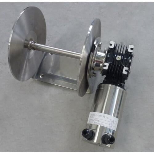Electric anchor drum winch for boat power 12v/24v motor 600W rope size 5-6mm