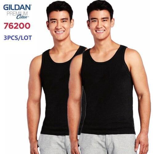 GILDAN Men's Sleeveless Tank Tops