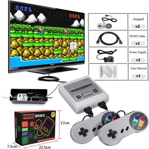 Mini HD MI TV Game Console 8 Bit Retro Video Game Console Built-In 621 Games AV output Handheld Gaming Player Best Gift