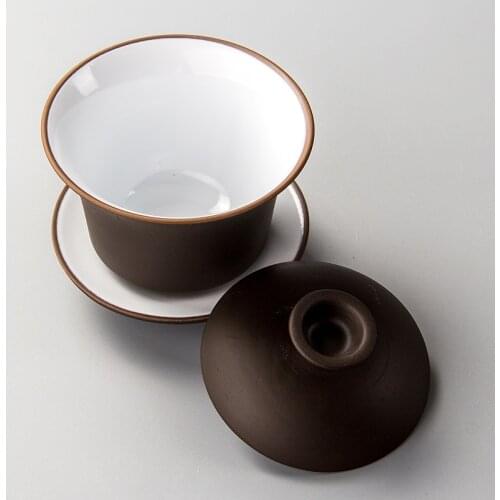Chinese Teapot Set Ceramic Drinkware Purple Clay Cup Zisha Travel Kung Fu Kettle Infuser Teapots Handmade Porcelain Teacup D009
