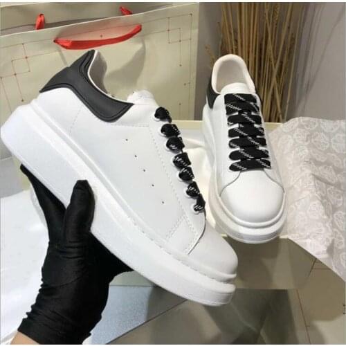 New couple shoes Luxury Design sneakers women shoes casual shoes increased platform shoes fashion trend man black shoes