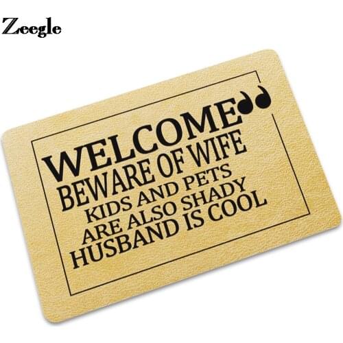 Zeegle Floor Mat Anti-Slip Washable Kitchen Rug for Stair Steps Absorbent Entrance Mat Modern Style Durable Child bedroom Carpet