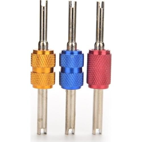 New Double Sides Auto Truck Bike Tire Tyre Valve Dual End Car Tire Valve Stem Core Remover Core Wrench Spanner Repair Tool