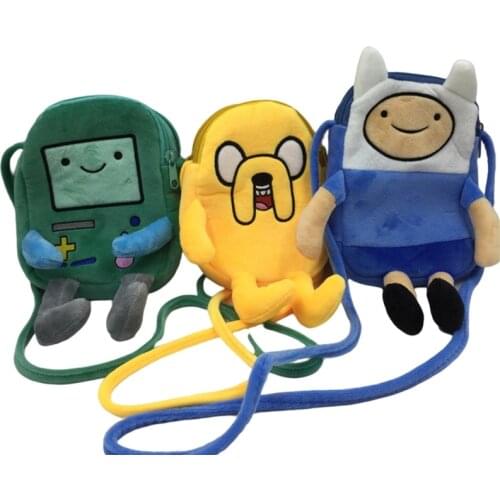 Adventure Time BMO Plush Toy Bag decor Doll 18cm