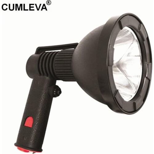 Professional Red Or Green 10W LED Hunting Spotlight Rechargeable LED Hunting Lamp LED Fishing Light Lamp 125mm Camping Spot Beam