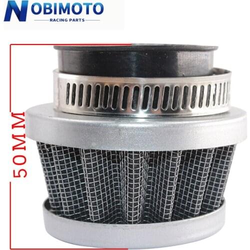NOBIMOTO Store ATV PIT DIRT BIKE 45Degree Cleaner Mushroom Head Air Filter Pod Cleaner Motorcycle Parts KL-007