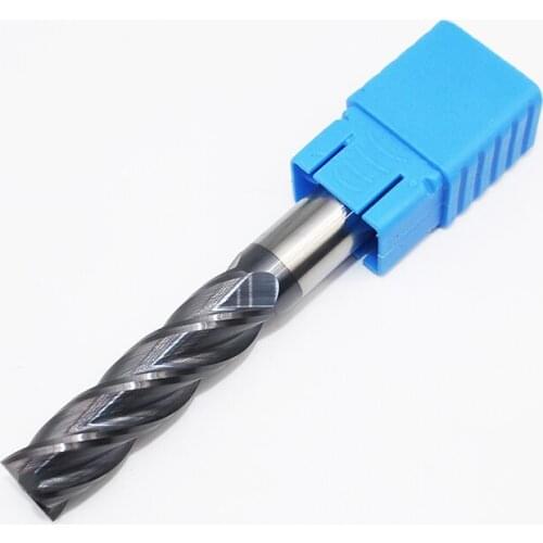 1PCS HRC50 12mm D12X40LXD12X100L Solid Carbide Endmills ENDMILL 4Flute Standard Length Side milling Slotting Profiling face mill