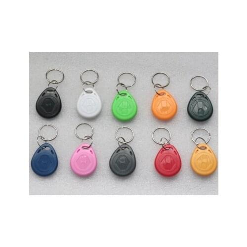 100pcs)T5577 Tag RFID 125KHz Keychain Keyfobs Key Finder RFID Card Access Control Cards