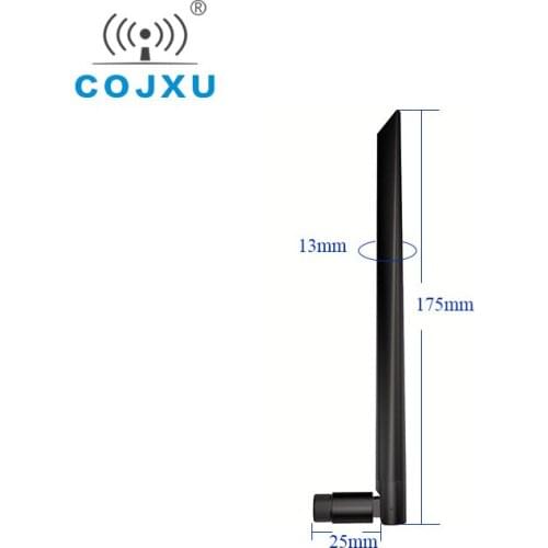 2.4GHz SMA-J Interface 3.0dBi Gain 50 Ohm COJXU TX2400-JKD-20 Impedance Less than 1.5 SWR High-quality Omnidirectional Antenna