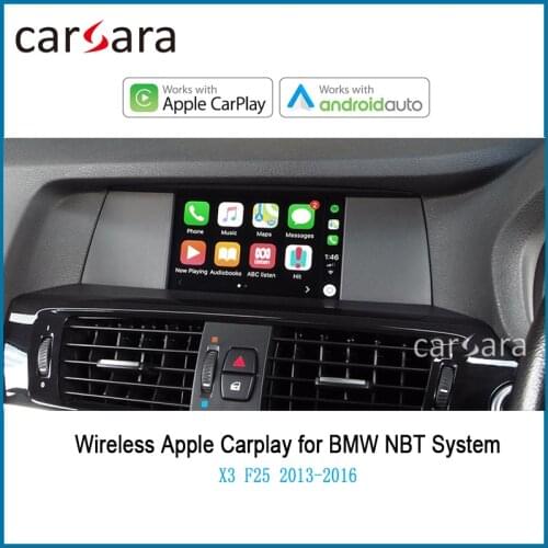 2020 CarPlay Wireless Adapter for B M W X3 F25 13-16 NBT AirPlay Decorder convert factory New Product