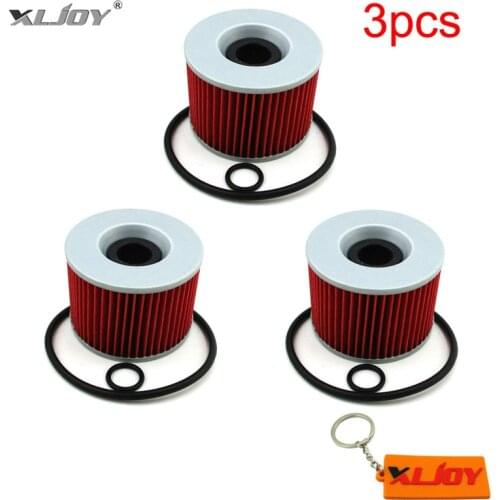 3x Oil Filter For Yamaha XJR1300 XJR1200 FJ1100 FJ1200 FZX750 FZ750 FZR750R FZR1000 KAWASAKI ZX400F EX250R NINJA 250 ZR400 ZR750