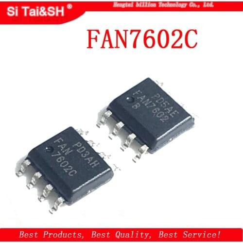 5PCS FAN7602 FAN7602B FAN7602C SOP8 New LCD power management chip