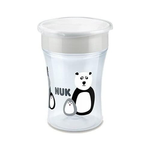 NUK - BABY SAFARI MAGIC CUP + 8 MESES VASO APRENDIZAJE (230 ML)