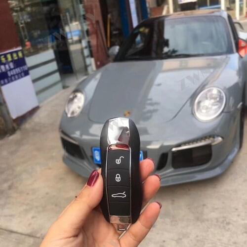 For Porsche 911 Inductive Automatic Lock&Unlocking Android, Apple App connection Auto One Click Start Smart Car Key