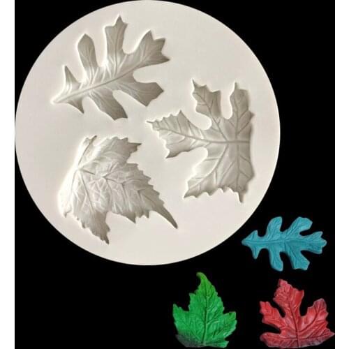 Maple Leaf Silicone Mold Baking Cake Decorative Chocolate Mold 15-558