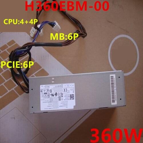 New Original PSU For Dell 5880 3880 3881 5090 7070 G5-5090 6Pin 360W Power Supply PCFT5 PA-3361-2DB H360EBM-00