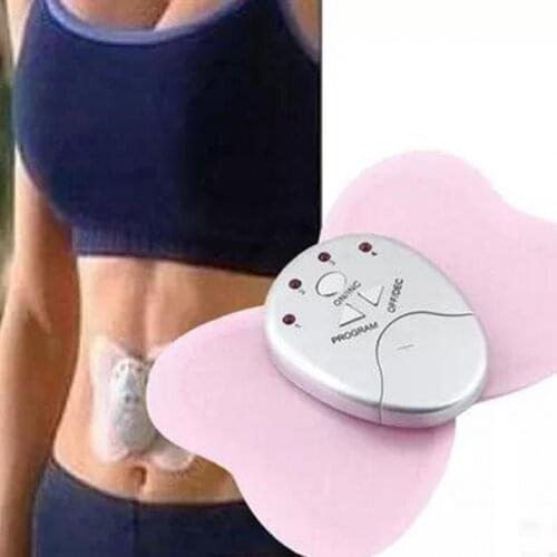 New Practical Butterfly Design Body Muscle Massager Electronic Slimming Massager for Fitness 4 LED lights display