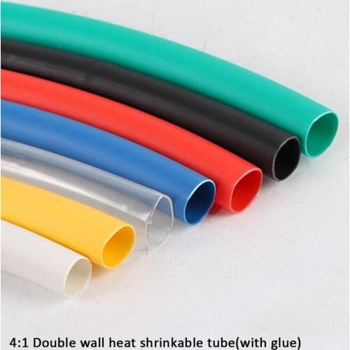 8 mm 12mm Heat Shrink 4:1 Heatshrink Tube Cable Wire Electrical Sleeving Waterproof