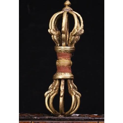 Tibetan Buddhist handmade Puba subduing pestle ,Home decoration crafts Vajry Pestle with pot/set